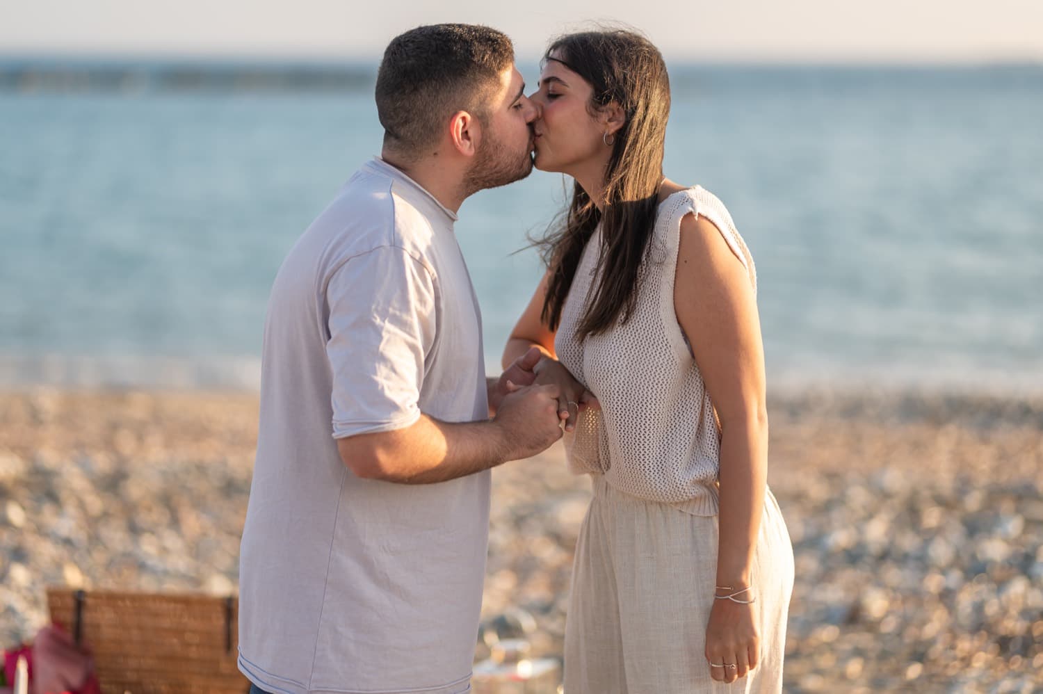 Beach Picnic Proposal in Larnaca