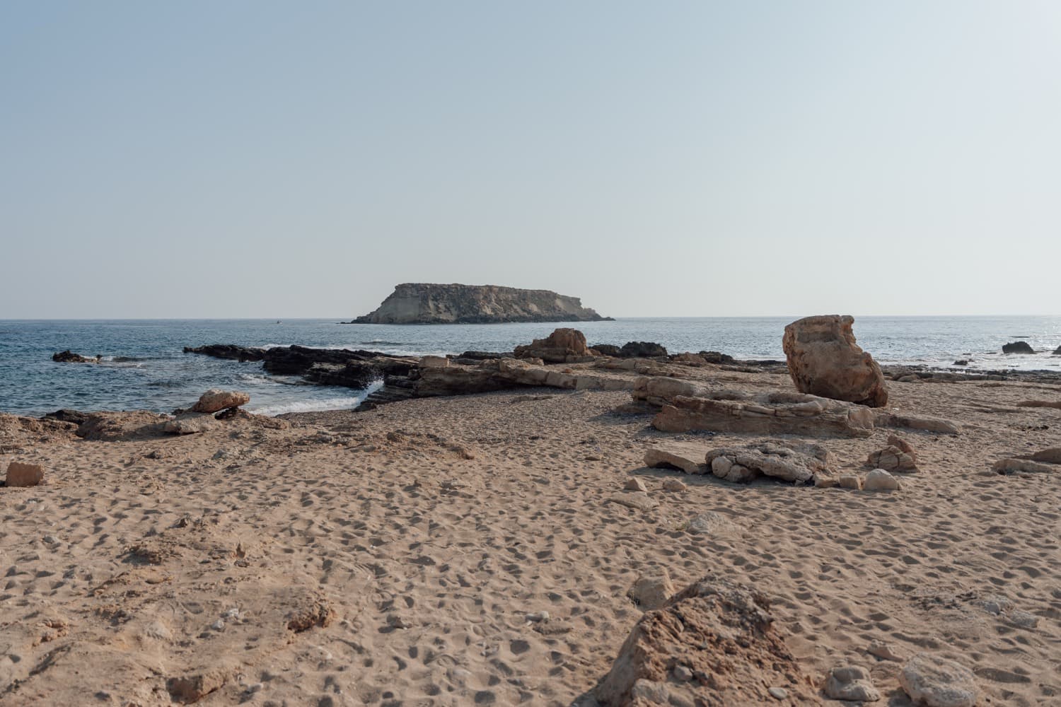 A romantic proposal location on the Cyprus coast