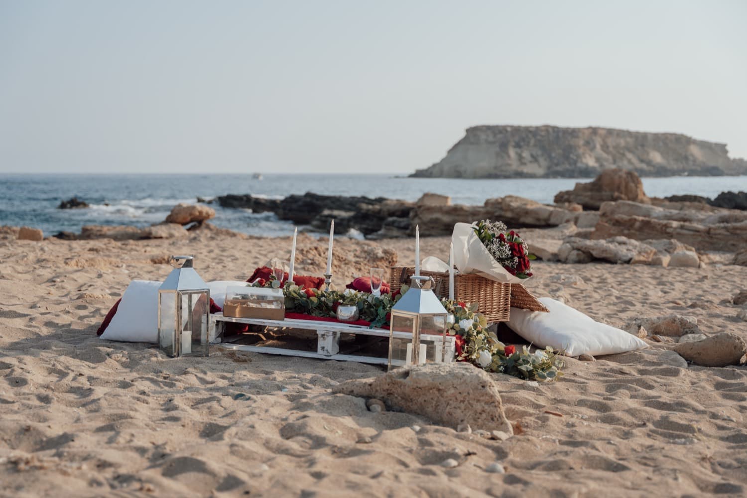 Aphrodite's Rock, a proposal location in Cyprus