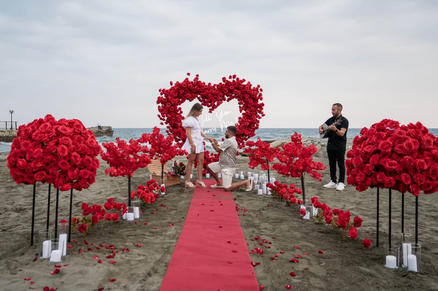 Rose Sunset (Decor Package) proposal in Cyprus — photo 5