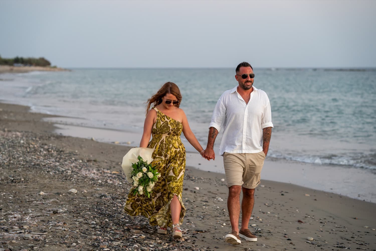 Beach Picnic Proposal at Coral Bay